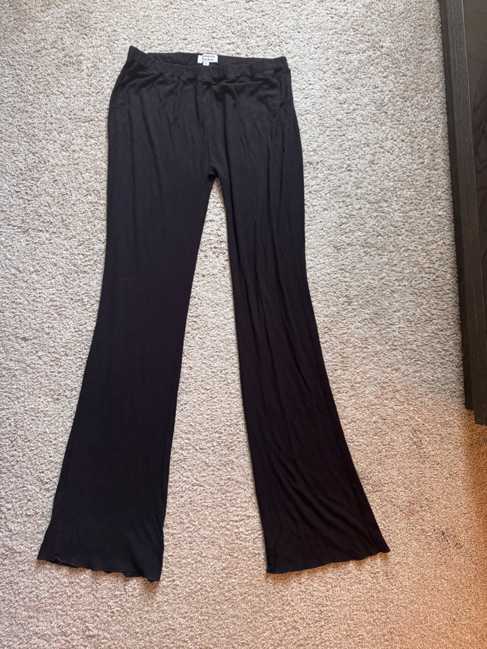 Elvis Flare Low Rise Pant - Black